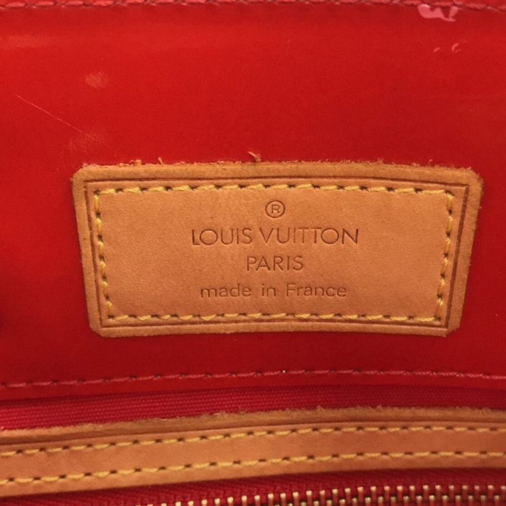 💋  Louis Vuitton Reade PM Monogram Vernis Handbag Tote Bag  #M91088 EUC - Picture 2 of 16